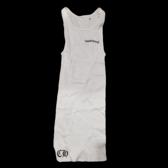 Chrome Hearts Tops Chrome Hearts Long Wife Beater Tank Top M Poshmark